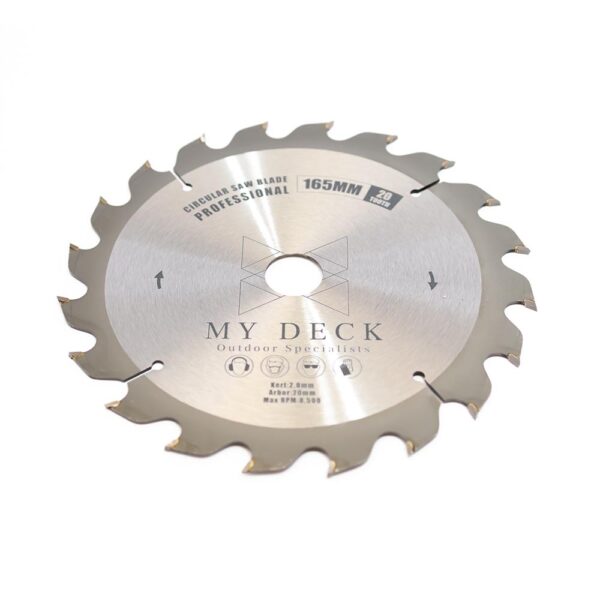 Circular Saw Blade - Wood - 165mm